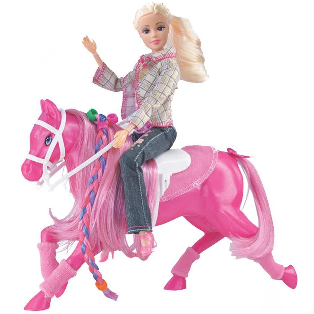 Cavalo Fashion Com Acessórios - Rosa - Líder Brinquedos As brincadeiras de  faz de conta com bonecas ganham novas histórias com o Cavalo Fashion  Líder., By Balloon Kids