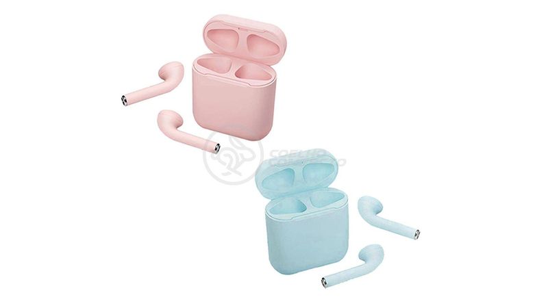 Fone de Ouvido Stereo sem Fio Bluetooth InPods 12 - Azul