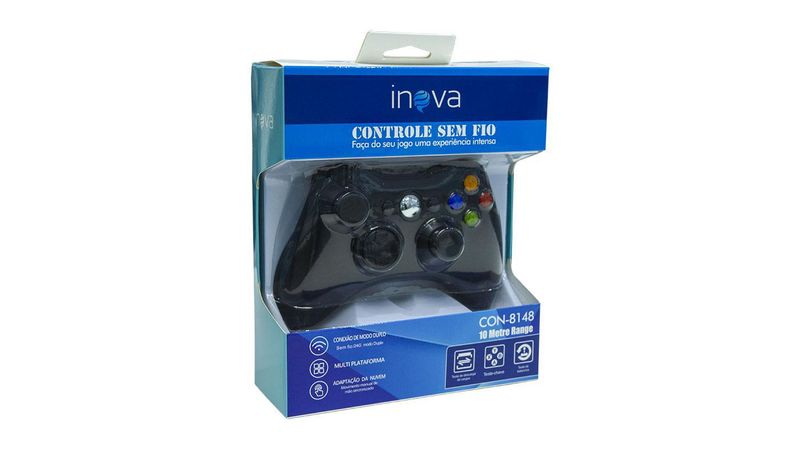 Controle para Xbox 360 Inova sem fio Wireless - Preto : .com