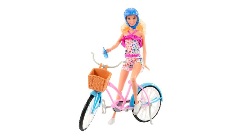 BARBIE-BONECA E BICICLETA MATTEL - HBY22