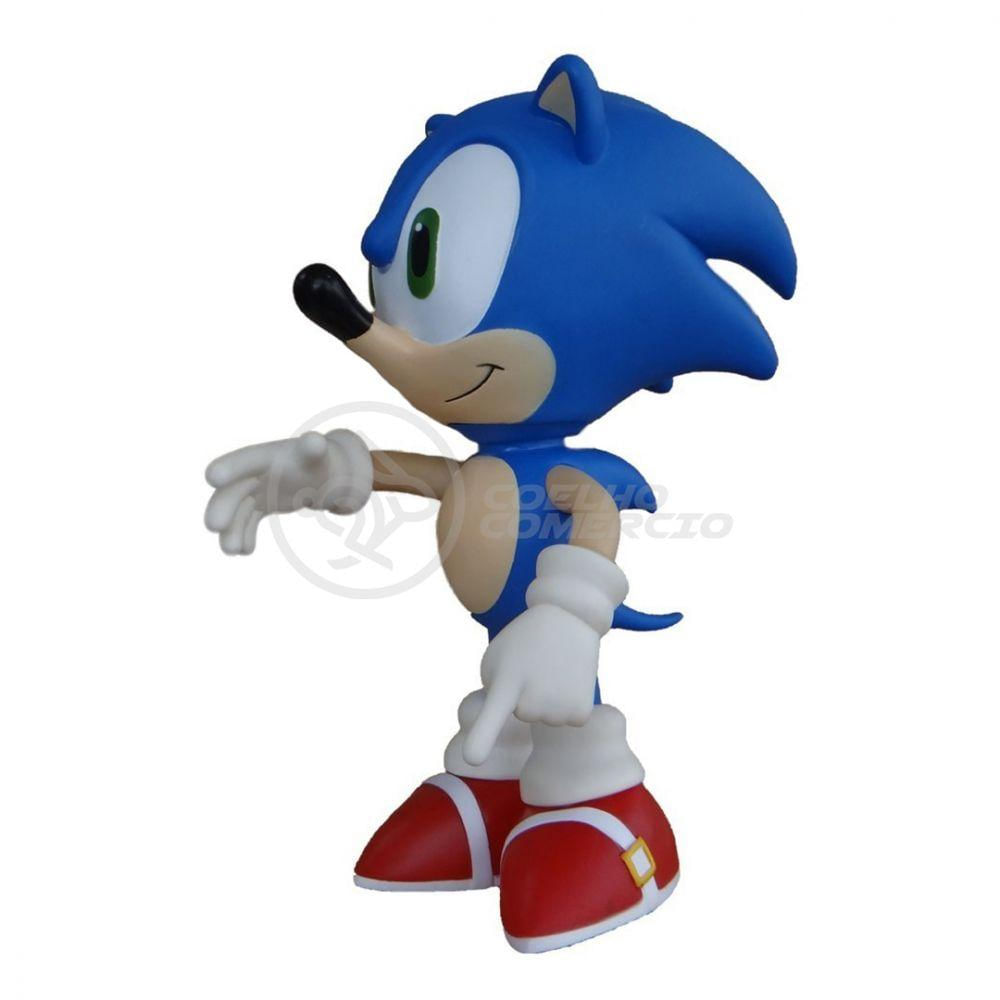 Boneco Action Figure Sonic Articulado 23cm - Casa & Vídeo