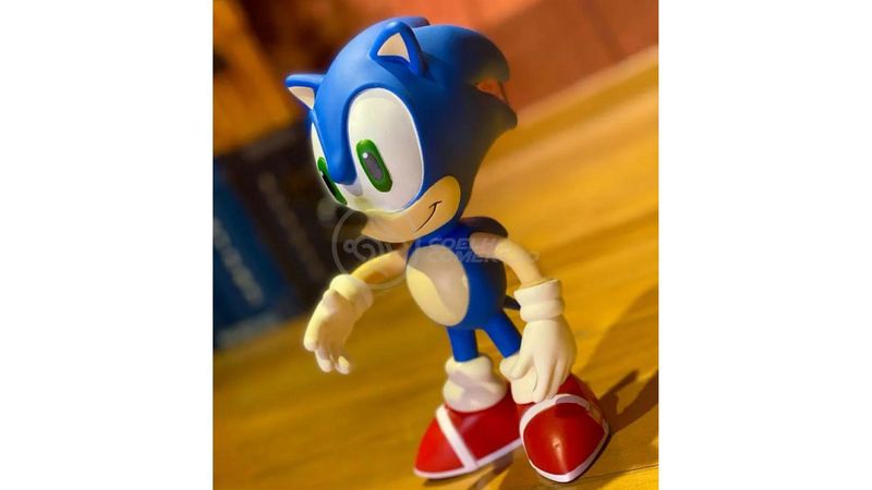 Boneco Action Figure Sonic Articulado 23cm - Casa & Vídeo