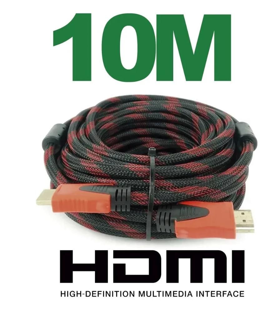 Cabo Hdmi 10m Metros Premium 2.0 Blindado Ultra FullHd 4k 3d Para Smart Tv  Note Pc Alta Definição 1080p Banhado a Ouro - Leffa Shop - Cabo HDMI -  Magazine Luiza