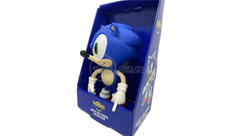 Boneco Action Figure Sonic Articulado 23cm - Casa & Vídeo