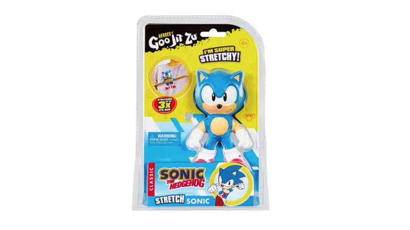 Boneco Sonic Clássico Goo Jit Zu