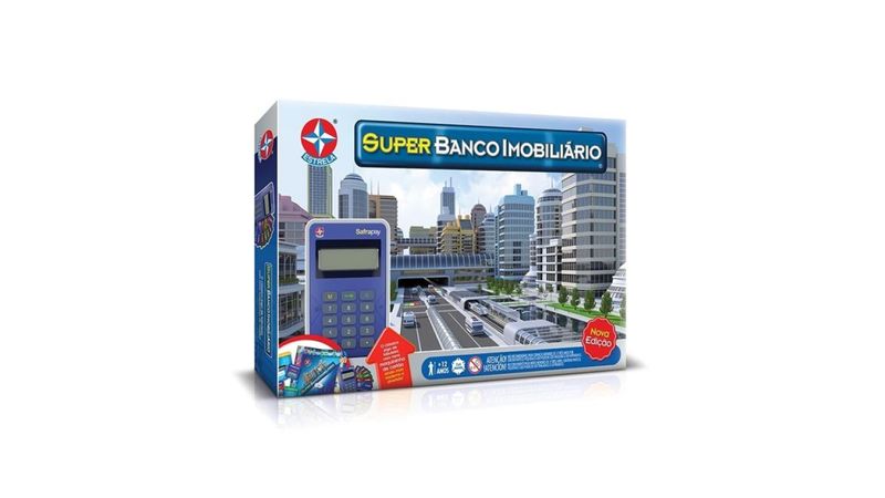 Jogo Super Banco Imobiliário Estrela - Casa & Vídeo