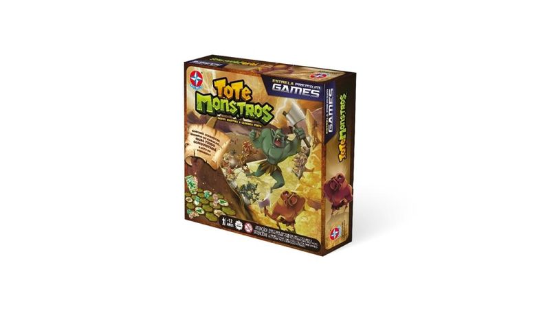 Jogo Tote Monstros - Estrela Premium Games - Estrela