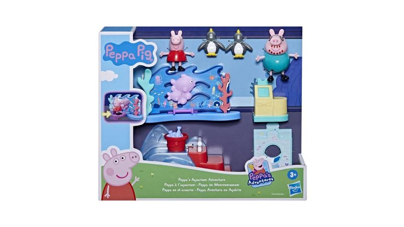 Playset e Mini Figuras - Peppa Pig - Casa da Peppa - Diversão