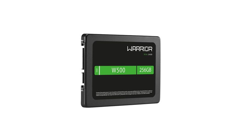 SSD Warrior Gamer 2.5 Pol. 256GB W500 Gravação Até 500 Mb/S SATA - SS511 -  Multi