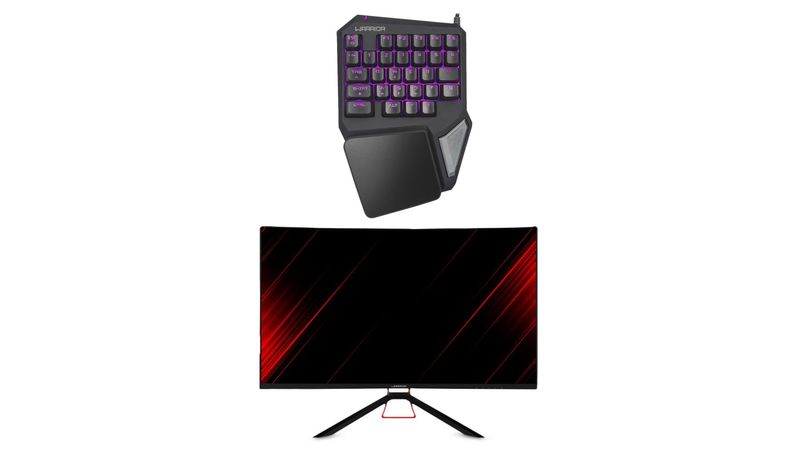 Compre Monitor Gamer Shin Kai 24 Pol 165Hz e Leve Teclado Gamer One Hand  Semi Mecânico Warrior - TC2380K TC2380K - Loja Oi Place