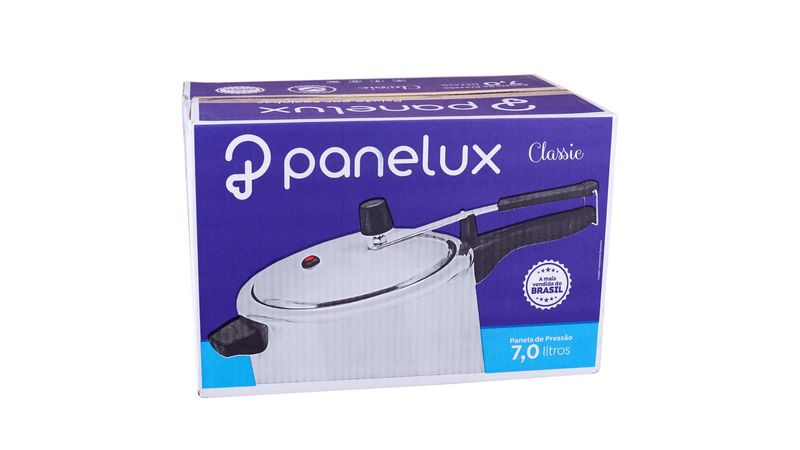 Panela de Pressão Panelux 7L - Cozinhe com Segurança e Rapidez