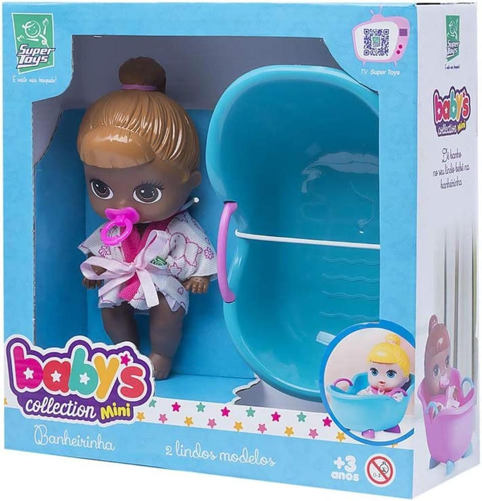 SEWACC 360 Pçs Brinquedos De Bebê De Plástico Brinquedos De Banheira Boneca  De Banho Boneca De Bebê De Plástico Mini Chá De Bebê De Plástico Brinquedos  De Jogo Brinquedos De Forma De