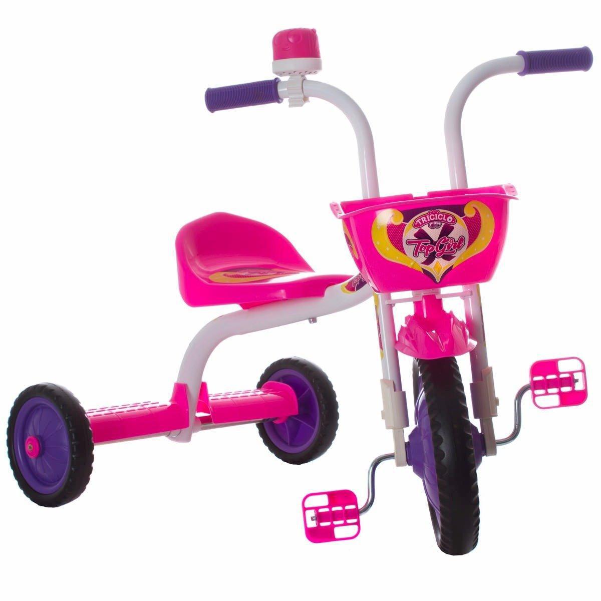 Triciclo 3 Rodas Infantil Bicicleta Criança Motoca + Buzina