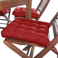 Assento Para Cadeira Futon 40X40 Vermelho