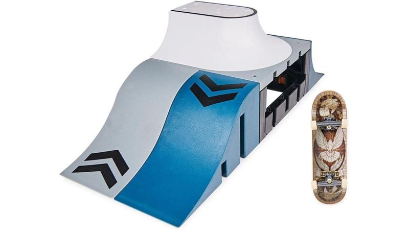 Pista Skate De Dedo Tech Deck Big Vert Wall + Skate - Sunny em