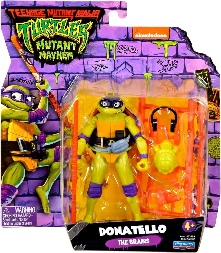 Boneco Tartarugas Ninja Donatello Colecionável - Sunny - Casa & Vídeo