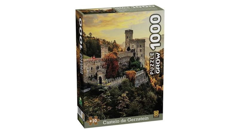 Quebra-cabeça - Castelo de Gernstein - 1000 Peças - Grow