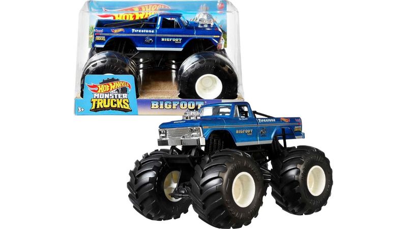 Carrinho Hot Wheels Monster Truck Fun - Casa Vieira