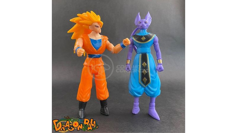 Kit 4 Bonecos Dragon Ball Z Action Figure Esféras Do Dragão - WebContinental