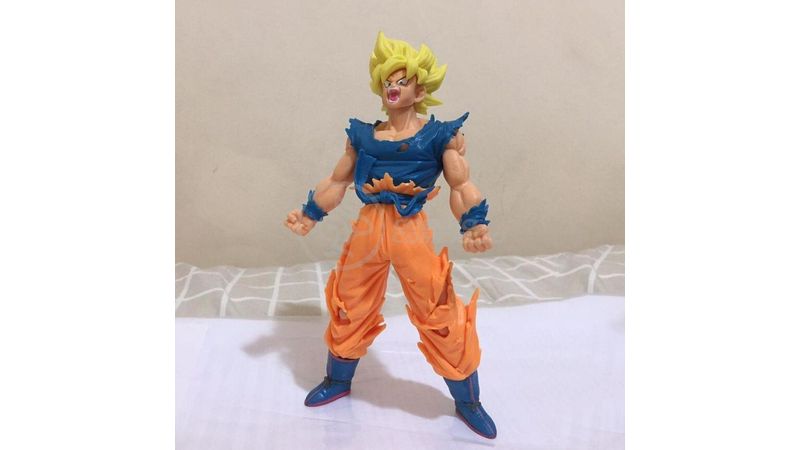 Boneco Dragon Ball Z Goku Super Sayajin 2 - Brinquedos