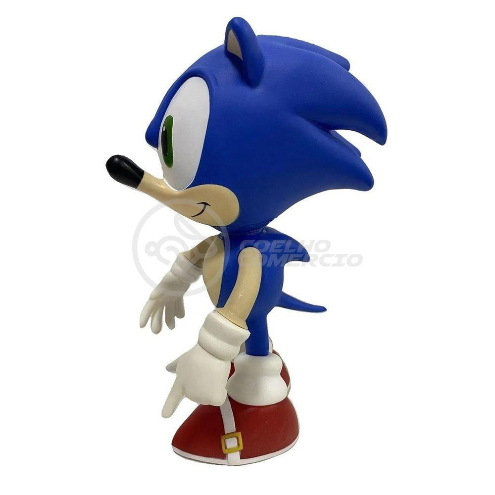 Boneco Action Figure Super Sonic 23cm Sonic - Casa & Vídeo