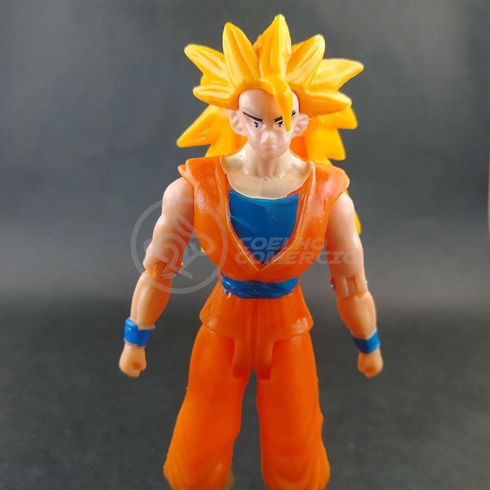 Kit 4 Bonecos Dragon Ball Z Action Figure Esféras Do Dragão