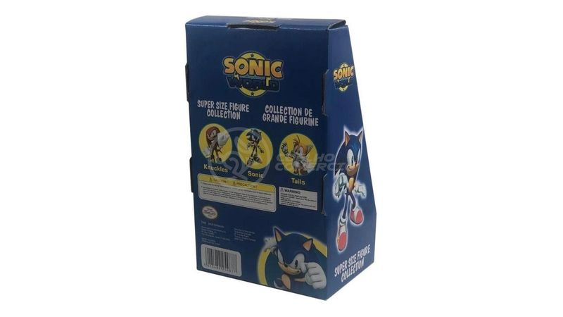 Boneco Action Figure Sonic Grande Super Size - 23Cm - Sonic - WebContinental