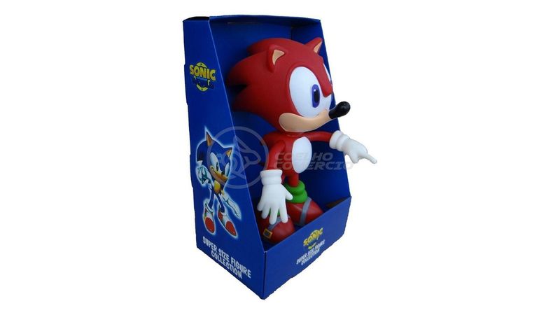 Oferta! Boneco sonic vermelho com 27 cm - Hobbies e coleções