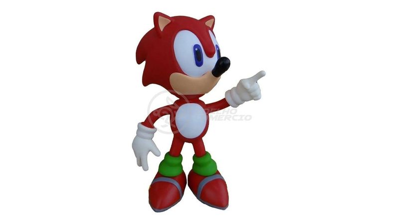 Boneco Sonic Vermelho Sonic Super Size Figure - Yes - Bonecos