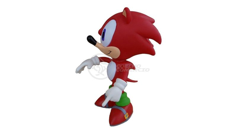 Boneco Sonic Red Vermelho Grande Super Size 23Cm - Sonic - WebContinental
