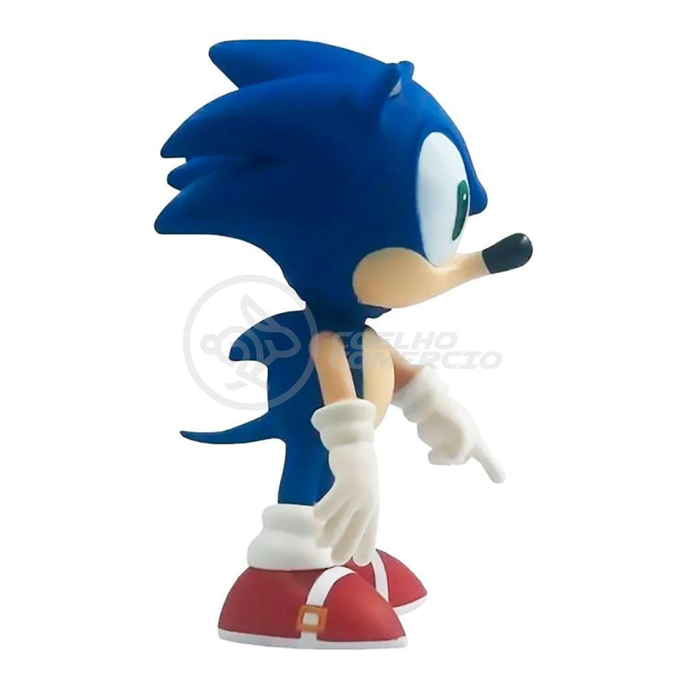 Boneco Action Figure Sonic Grande Super Size - 23Cm - Sonic - WebContinental