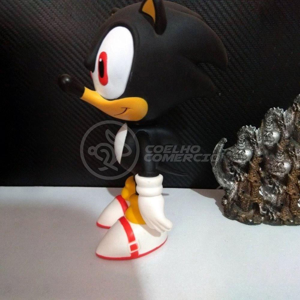 Boneco Super Sonic Grande Super Size 23Cm - Sonic - WebContinental