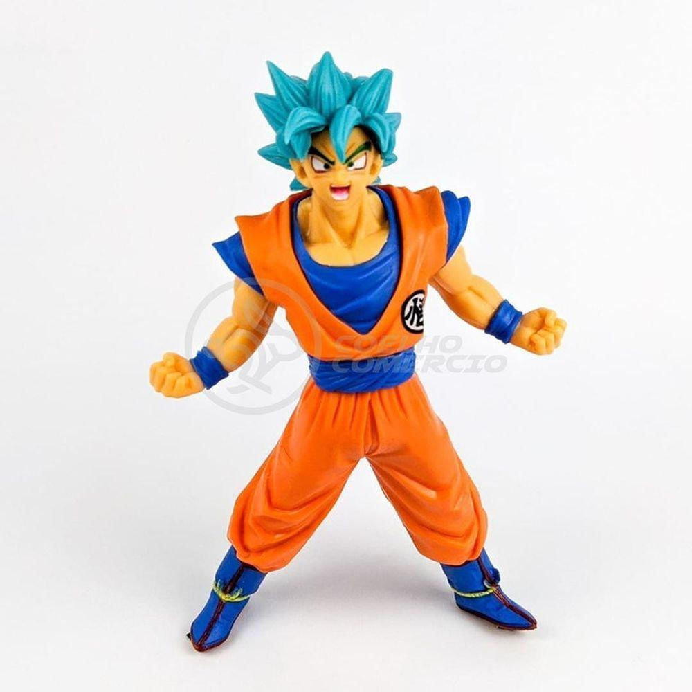 Boneco Action Goku Sayajin Dragonball Z 18Cm - Casa & Vídeo