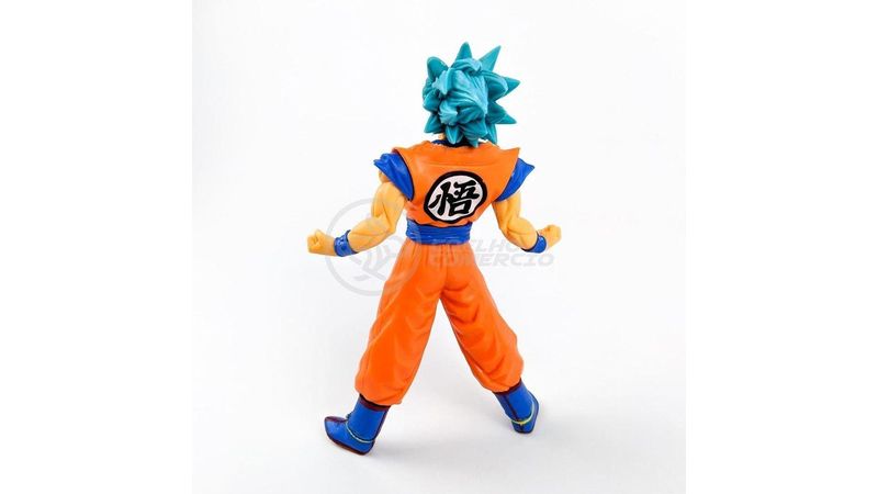 Boneco Action Figure Miniatura Goku Super Sayajin Blue Colecionáveis  DragonBall Z Super - 18cm 6 - Action Figure - Brinquedos