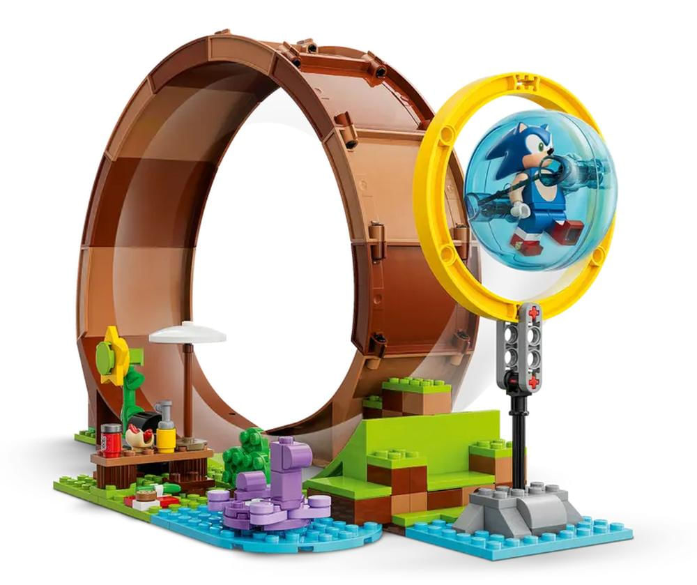 Lego Desafio Da Zona Green Hill Do Sonic 802 Peças - 76994 - Casa & Vídeo