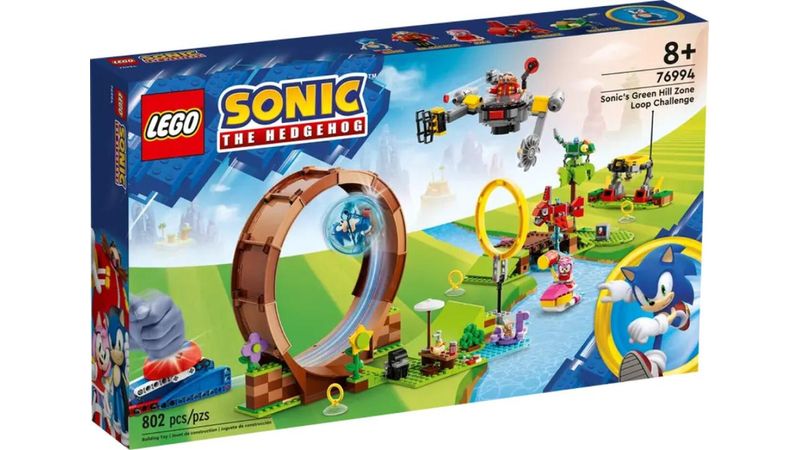 Lego Sonic Desafio De Looping Da Zona De Green Hill Do Sonic