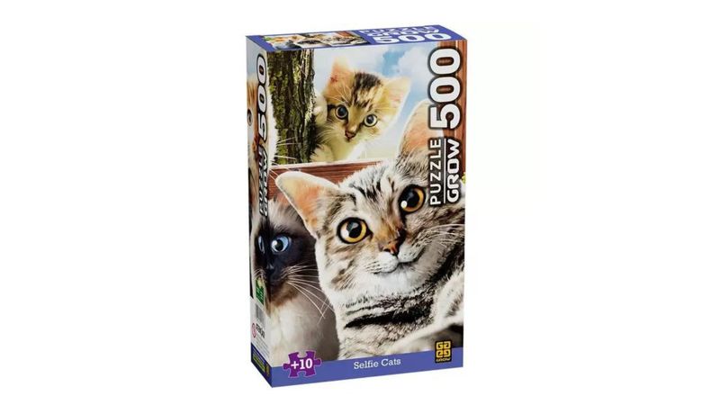 Jogo Puzzle Grow Gatinhos Fofinhos