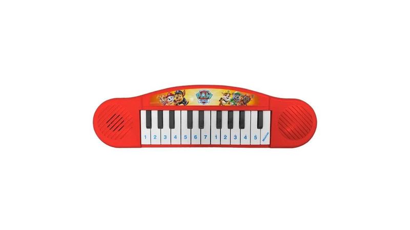 Piano Melodia Patrulha Canina - Blanc Toys - Felicidade em brinquedos