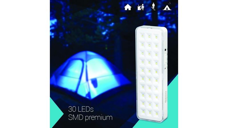 Luz de Emergência 30 Leds Bivolt para Casa e Escritório - Loja de Móveis e  Acessórios, Novos e Usados