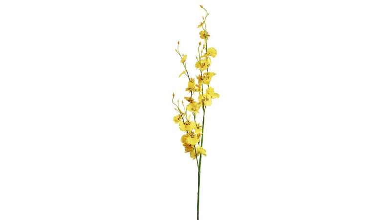 Orquídeas Chuva De Ouro 10 Galhos Grandes Artificial Flores - Casa & Vídeo