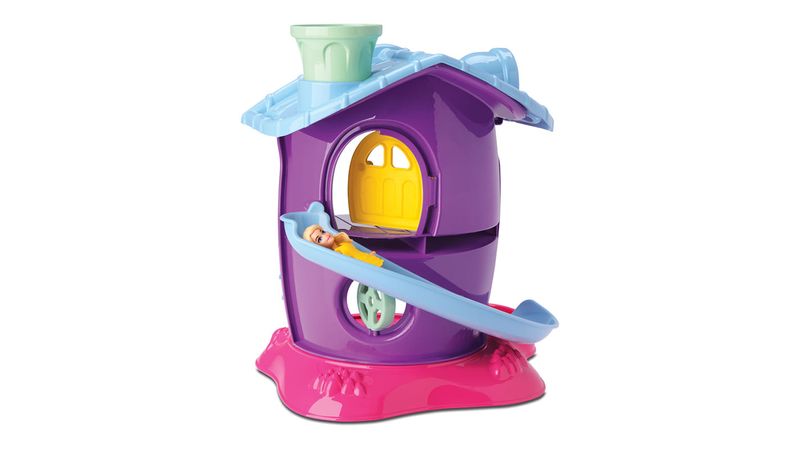 Casinha de Boneca Cozinha Judy 220 Samba Toys - Rosa