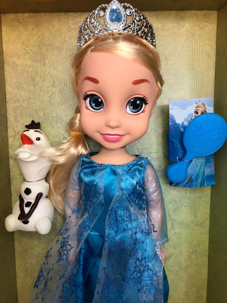 Boneca Elsa Frozen Elka 947 - Casa & Vídeo