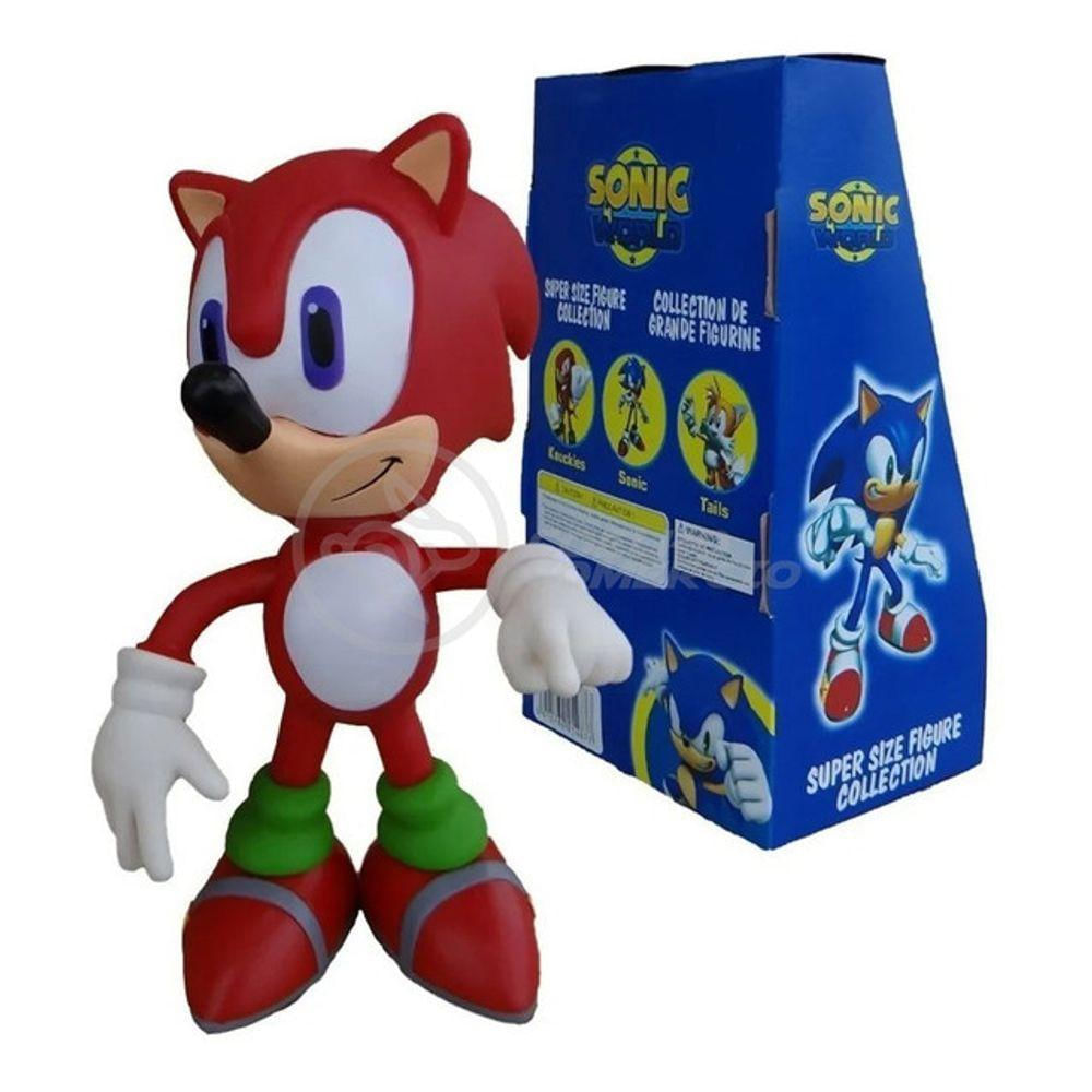 Boneco Sonic Vermelho Sonic Super Size Figure - Bonecos