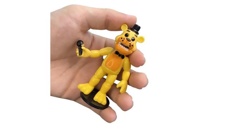 Kit 6 Bonecos Five Nights At Freddy 'S Action Figure Nº15 - Casa & Vídeo