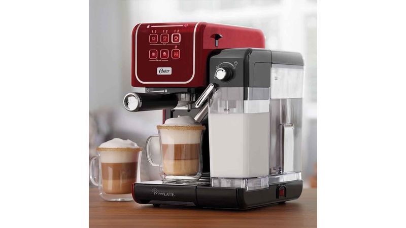 Cafeteira Espresso Oster PrimaLatte Touch Red - Loja Oficial