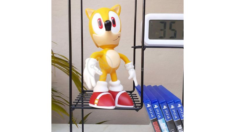 Boneco Action Figure Super Sonic Super Size 23Cm Sonic - WebContinental