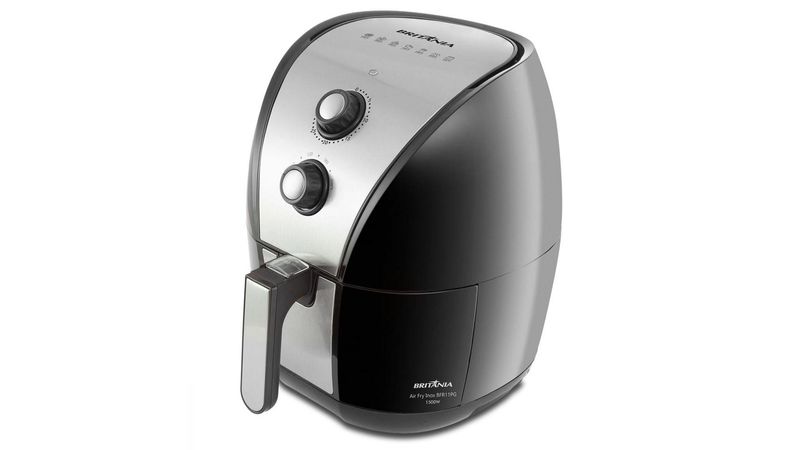 Fritadeira Air Fryer Britânia Inox BFR11PI 1500W - Loja Oficial